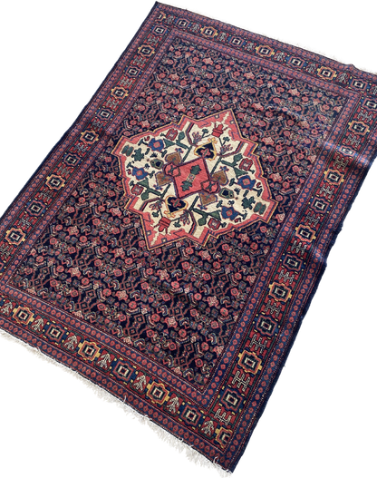 Antique Kurdish Senneh Rug, Museum Quality Collection Piece