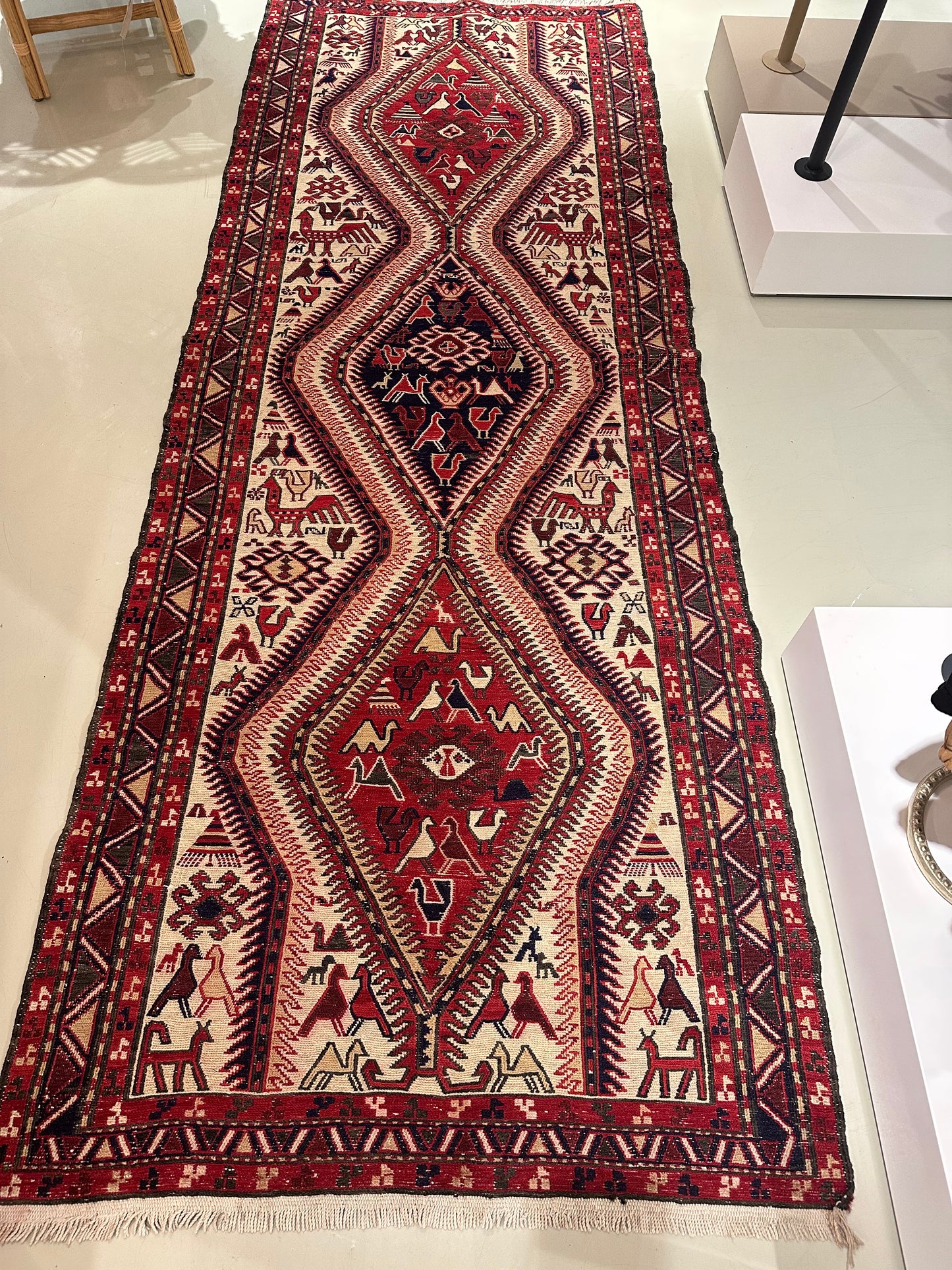 Shahsavan Sumak Runner Rug