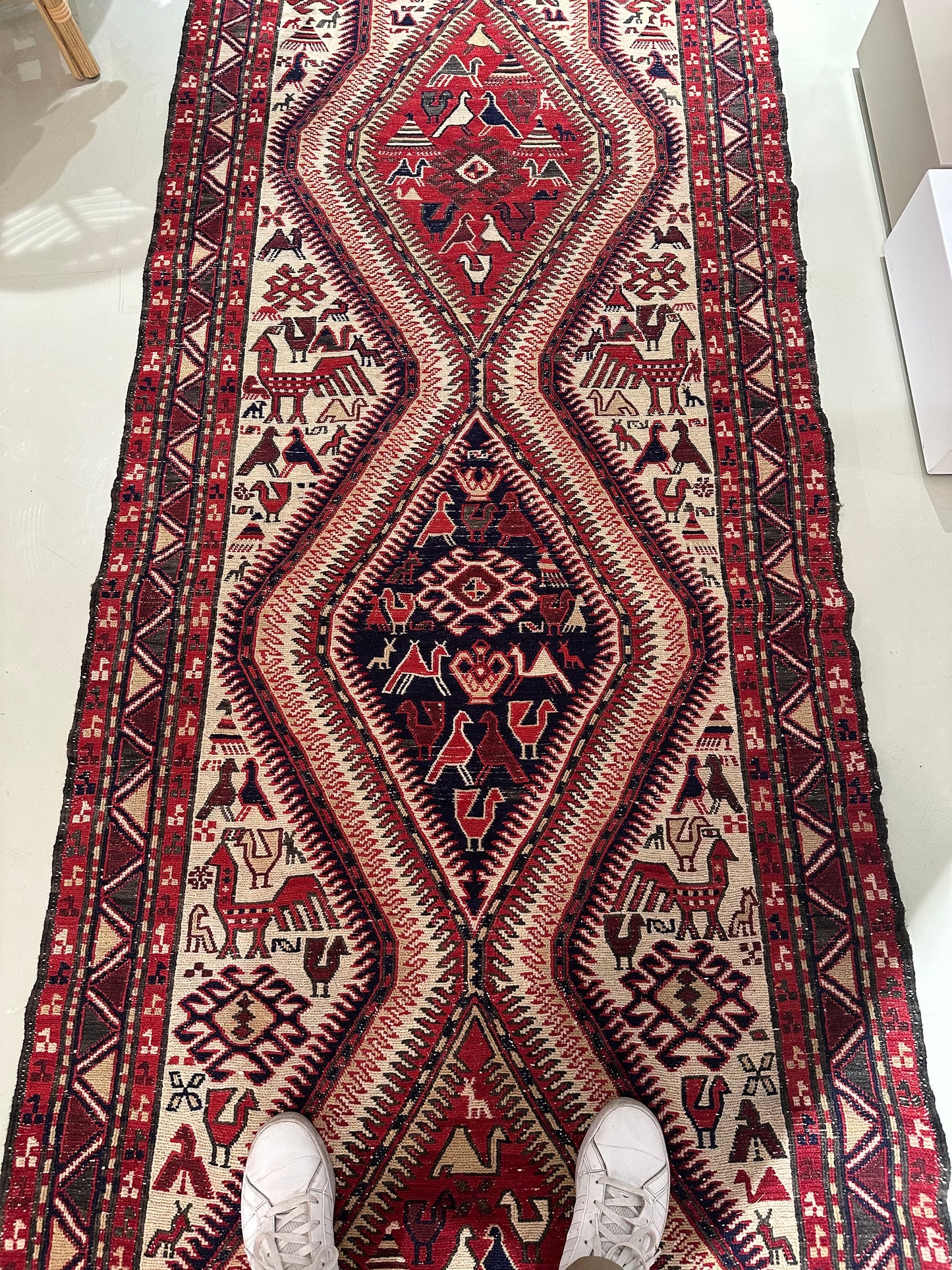 Shahsavan Sumak Runner Rug