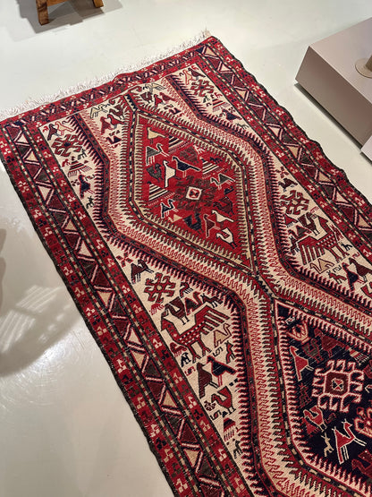 Shahsavan Sumak Runner Rug