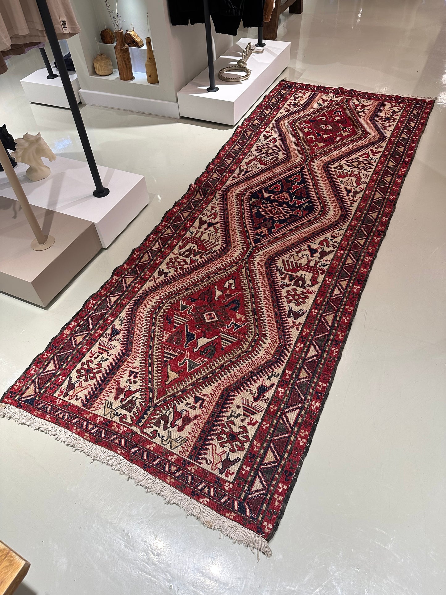 Shahsavan Sumak Runner Rug