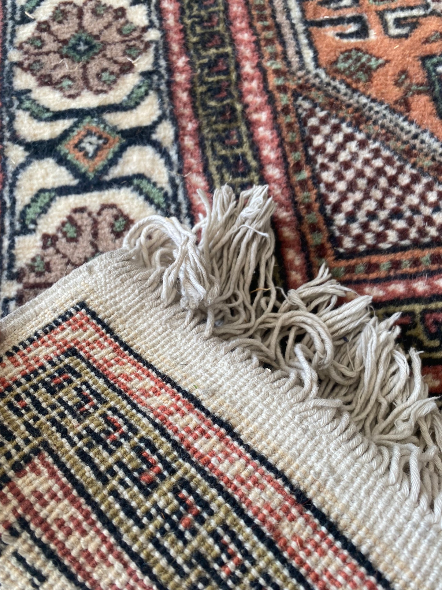 3x7 Vintage Rug, Oriental Rug, Anatolian Rug