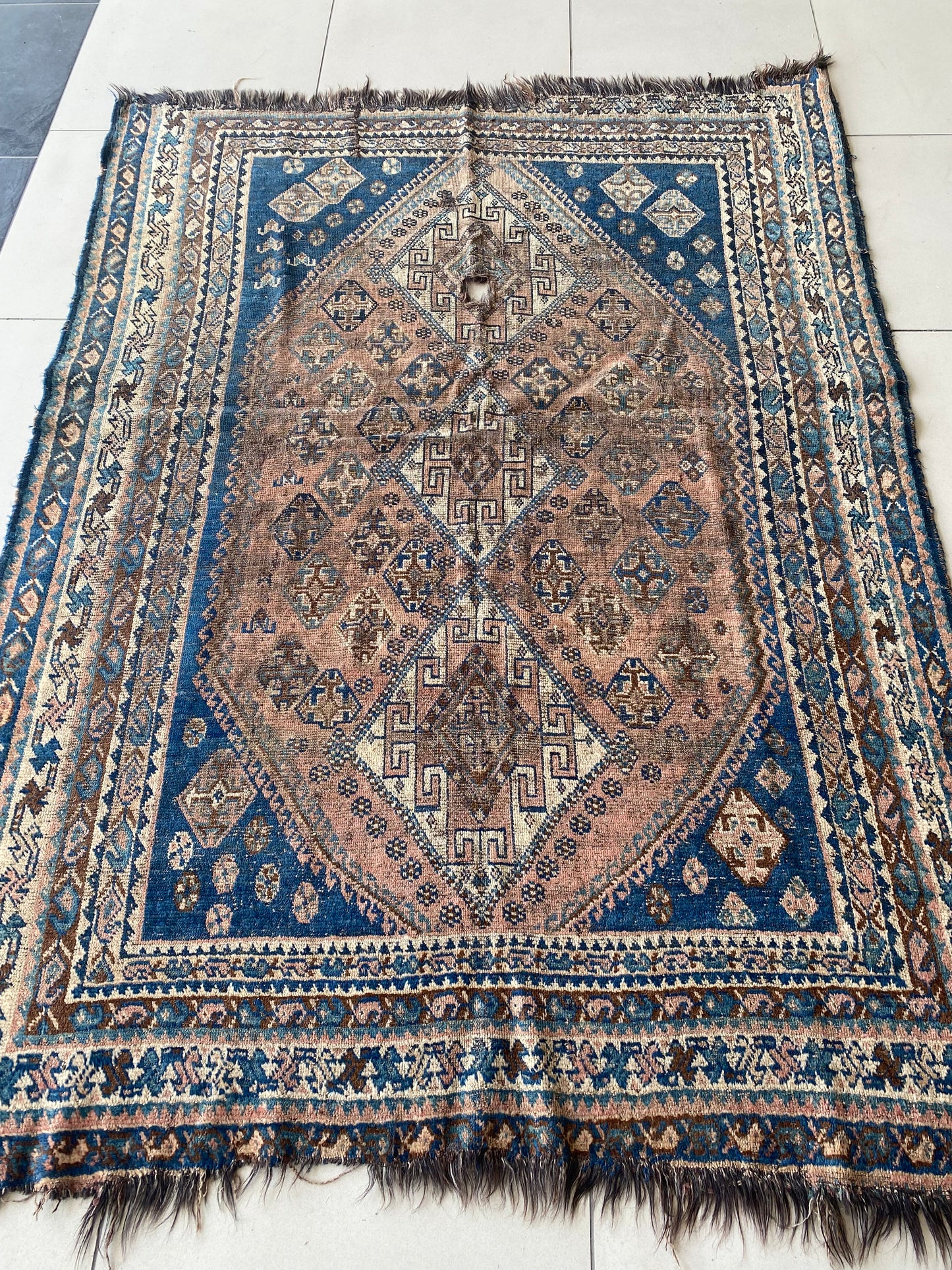 Antique Qashqai Rug