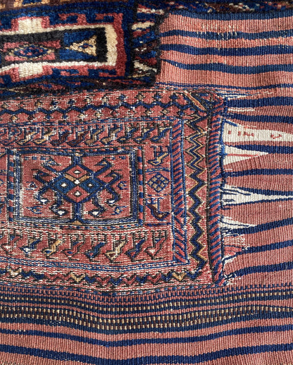 Bakhtiari Kilim Flat Saddle Rug