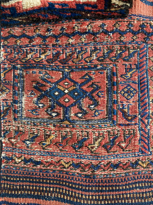 Bakhtiari Kilim Flat Saddle Rug