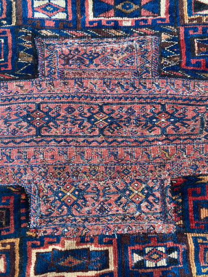 Bakhtiari Kilim Flat Saddle Rug