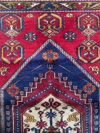 Vintage Turkish Yahyali Rug