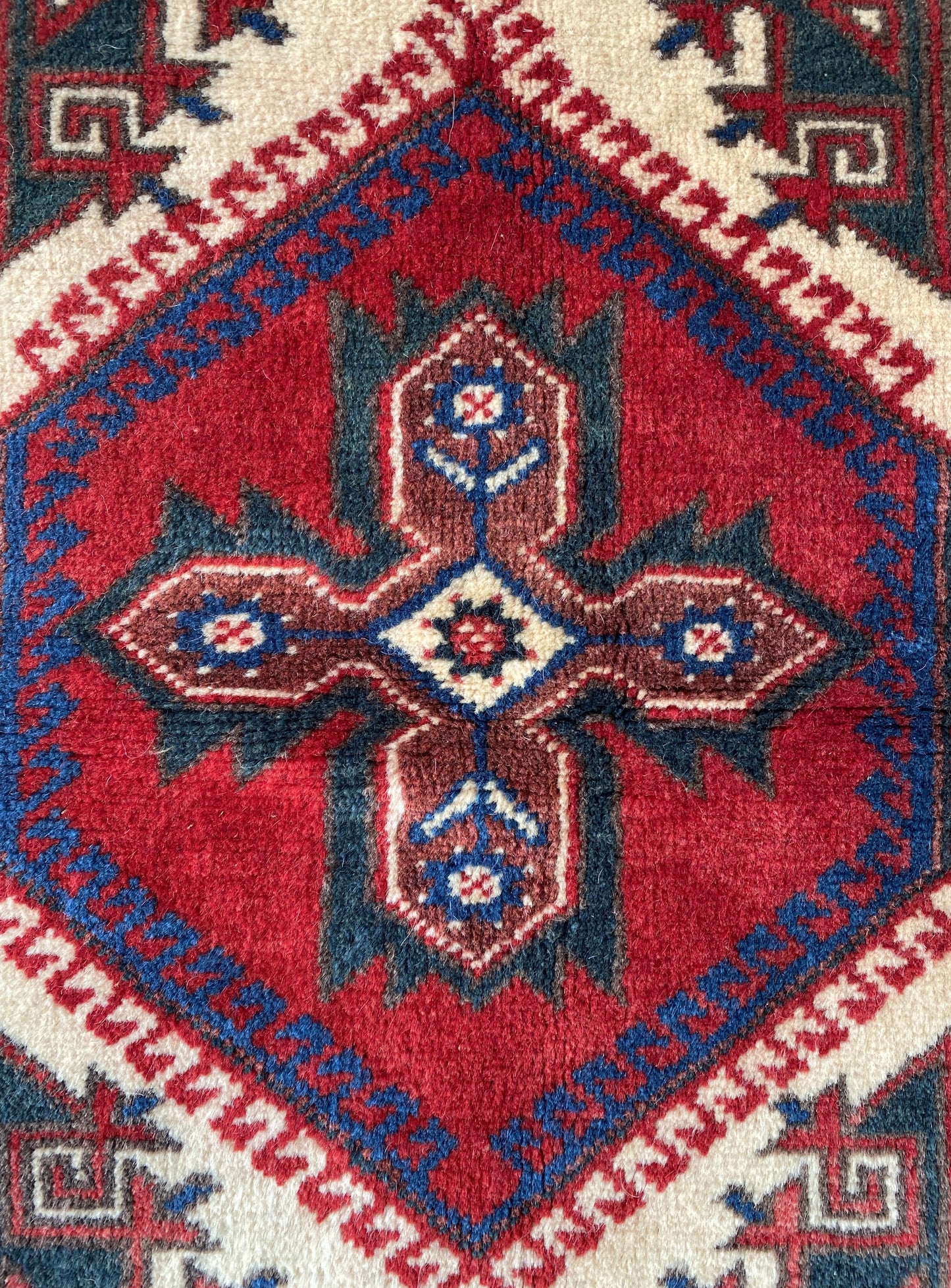 Small Vintage Dosemealti Rug