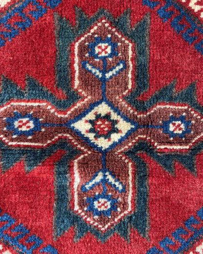 Small Vintage Dosemealti Rug