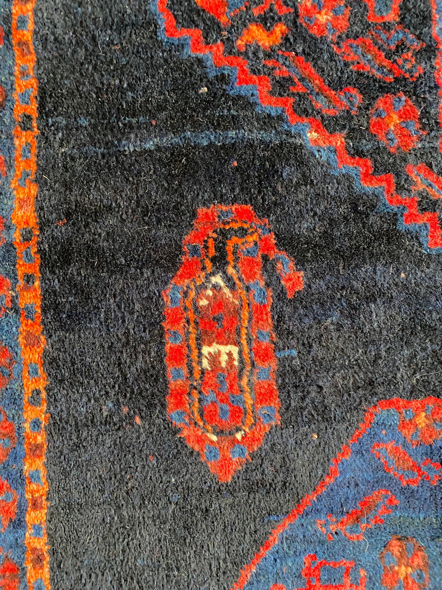 Antique Kurdish Mahabad Rug