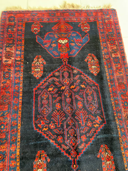 Antique Kurdish Mahabad Rug