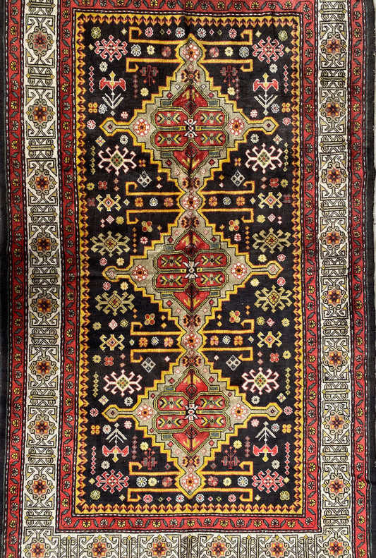 Antique Karabagh Rug, Caucasian Rug, 5x9 Rug