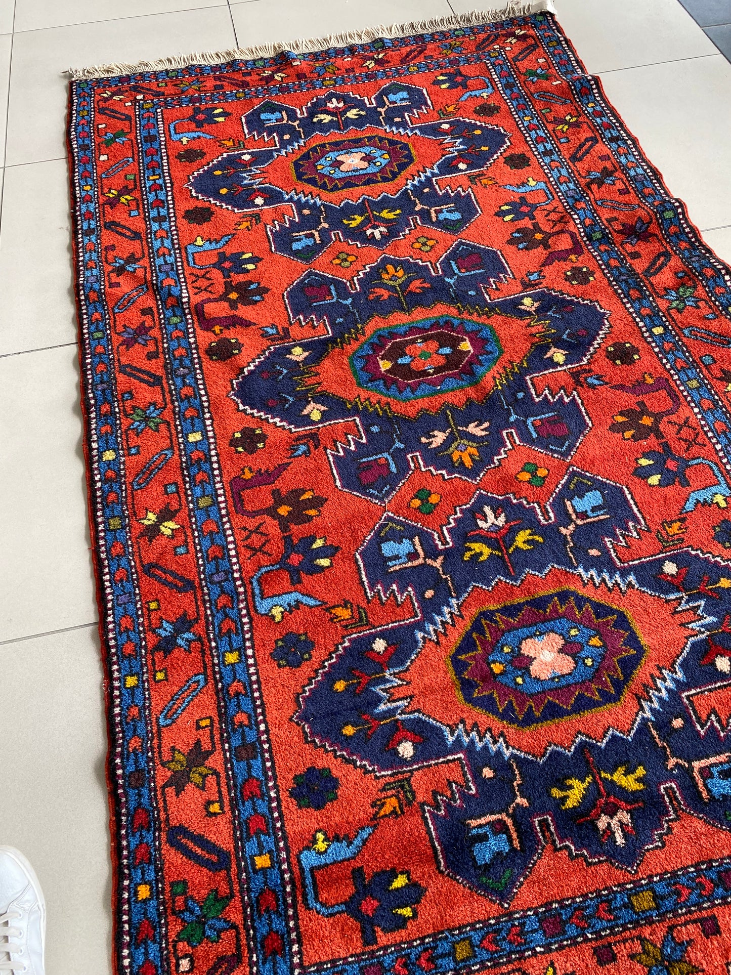 Antique Derbent Rug, Daghestan Rug, 4x7 Rug