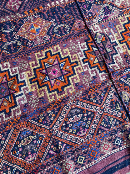 Kurdish Tribal Kilim Rug