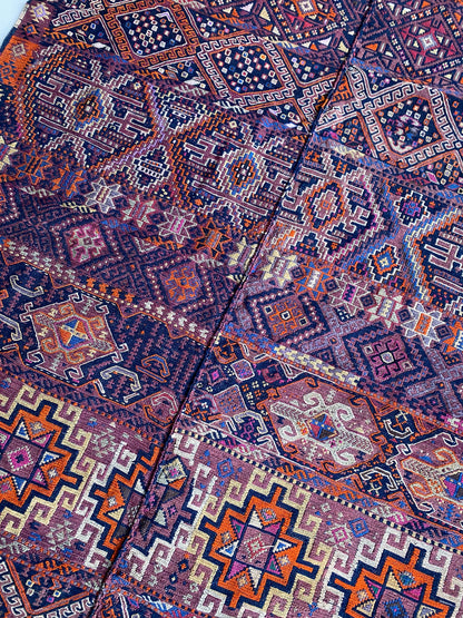 Kurdish Tribal Kilim Rug