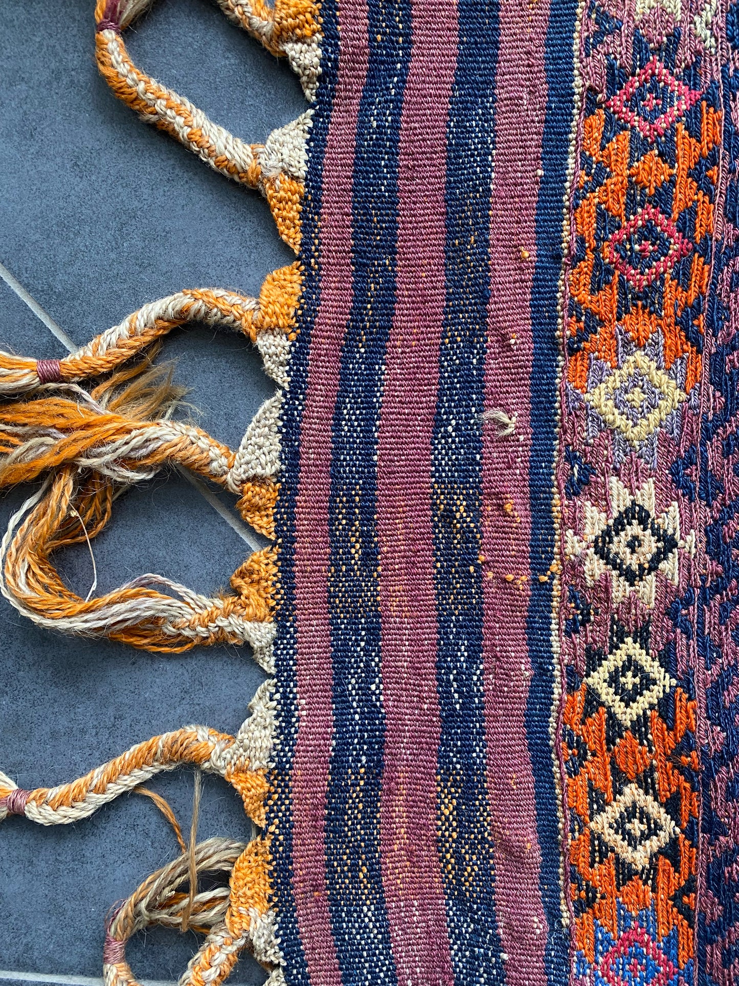 Kurdish Tribal Kilim Rug