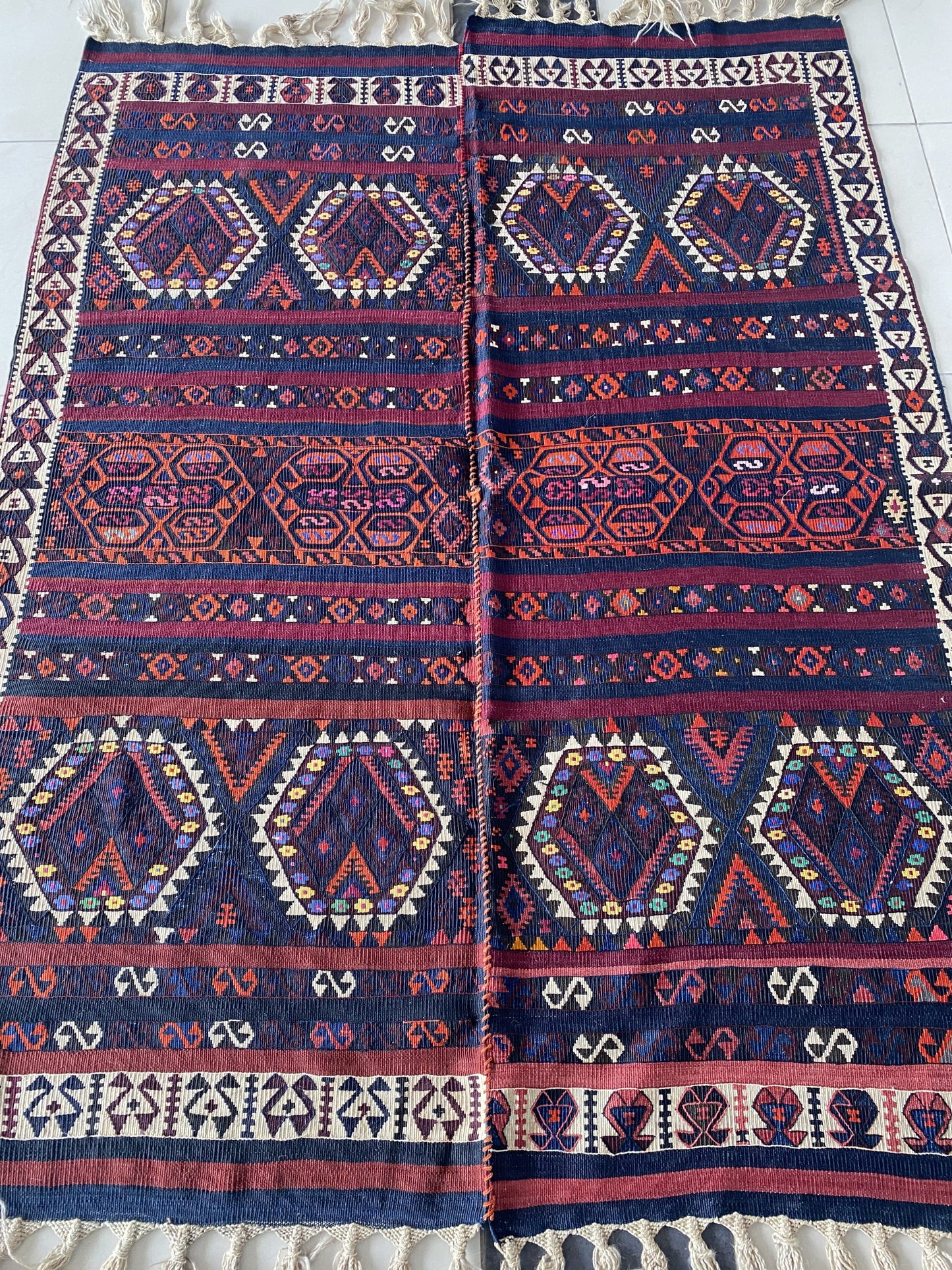 Kurdish Kilim Rug, Kurdish Tribal Kilim, 5x7 Kilim Rug, Nomadic Kilim, Herki Tribe Kilim, Oriental Kilim, Collection Piece,Oriental Rug