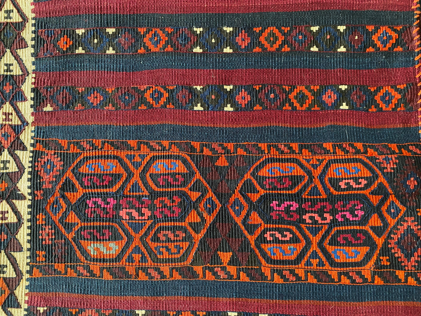 Kurdish Kilim Rug, Kurdish Tribal Kilim, 5x7 Kilim Rug, Nomadic Kilim, Herki Tribe Kilim, Oriental Kilim, Collection Piece,Oriental Rug