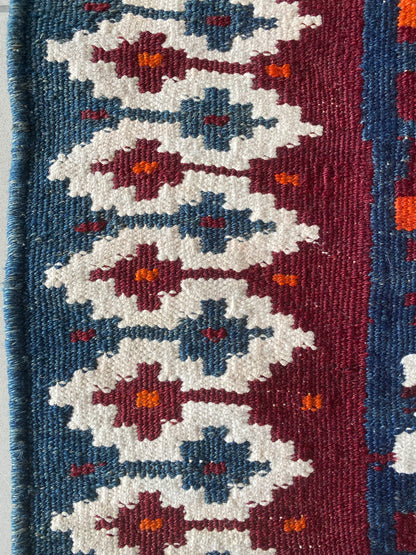 Antique Bakhtiari Kilim Rug