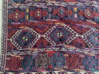 Kurdish Tribal Kilim Rug