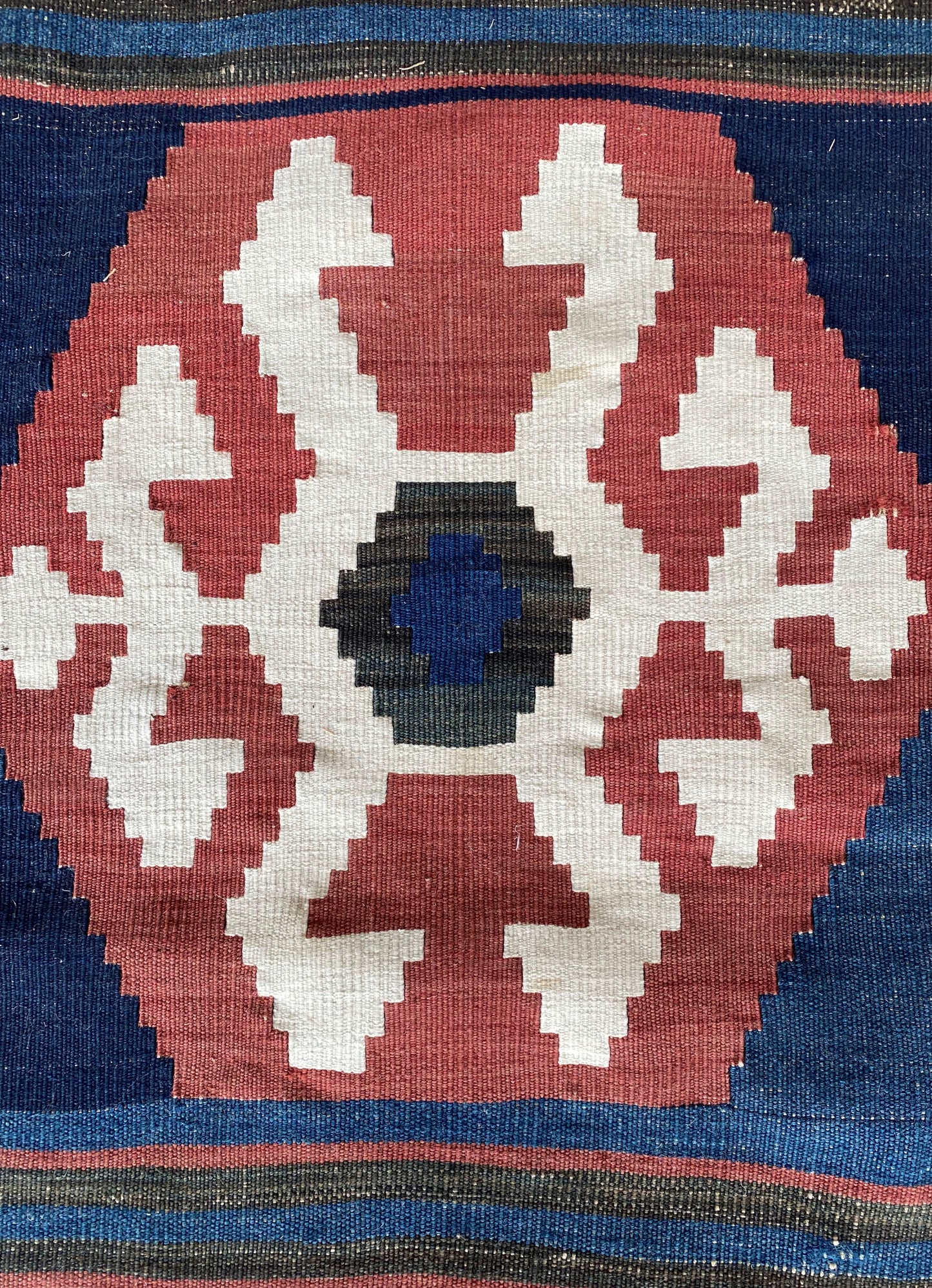 Antique Shirvan Kilim Rug, 6x10 Kilim Rug