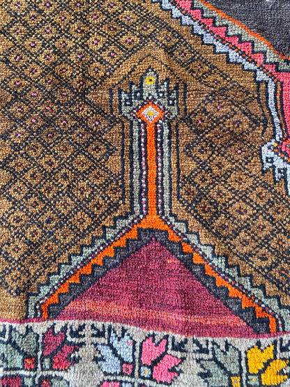 Vintage Kars Runner Rug