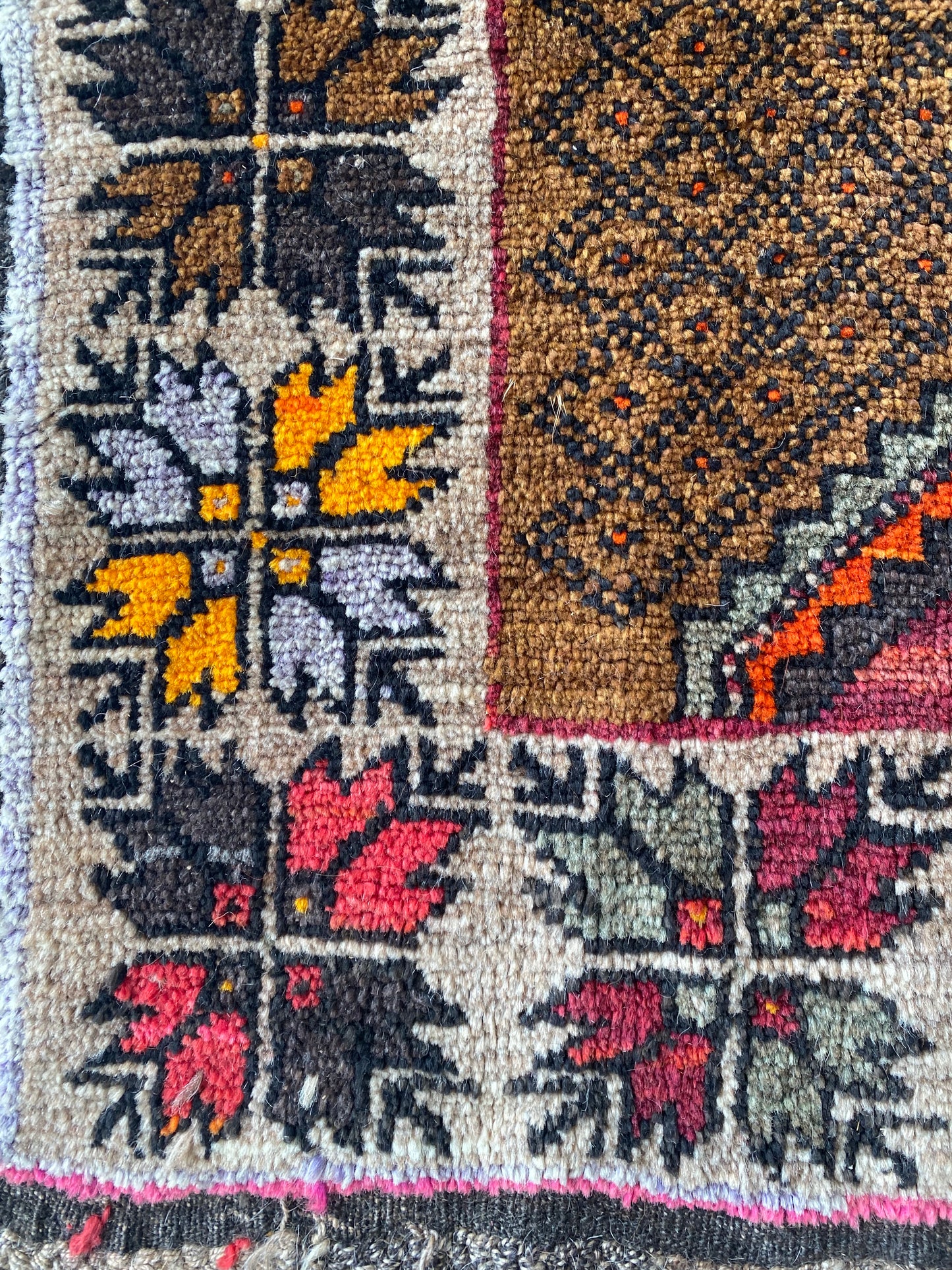 Vintage Kars Runner Rug