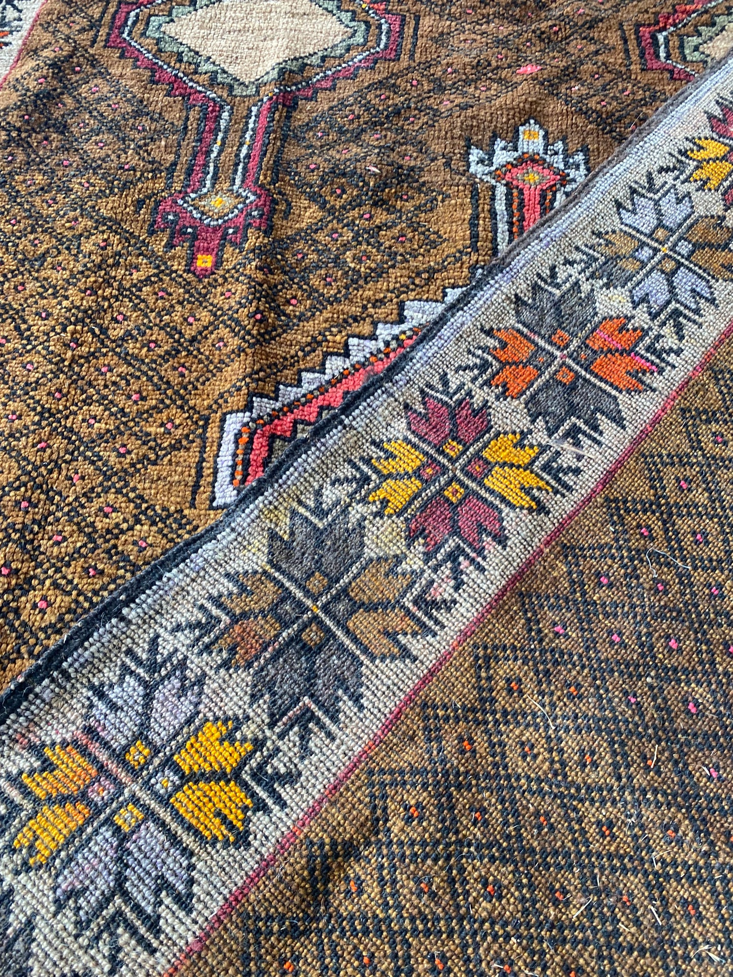 Vintage Kars Runner Rug