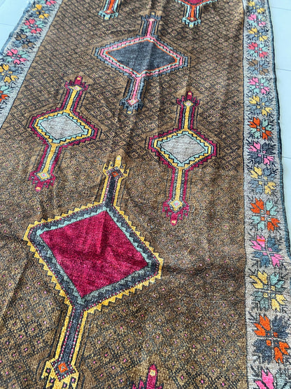 Vintage Kars Runner Rug