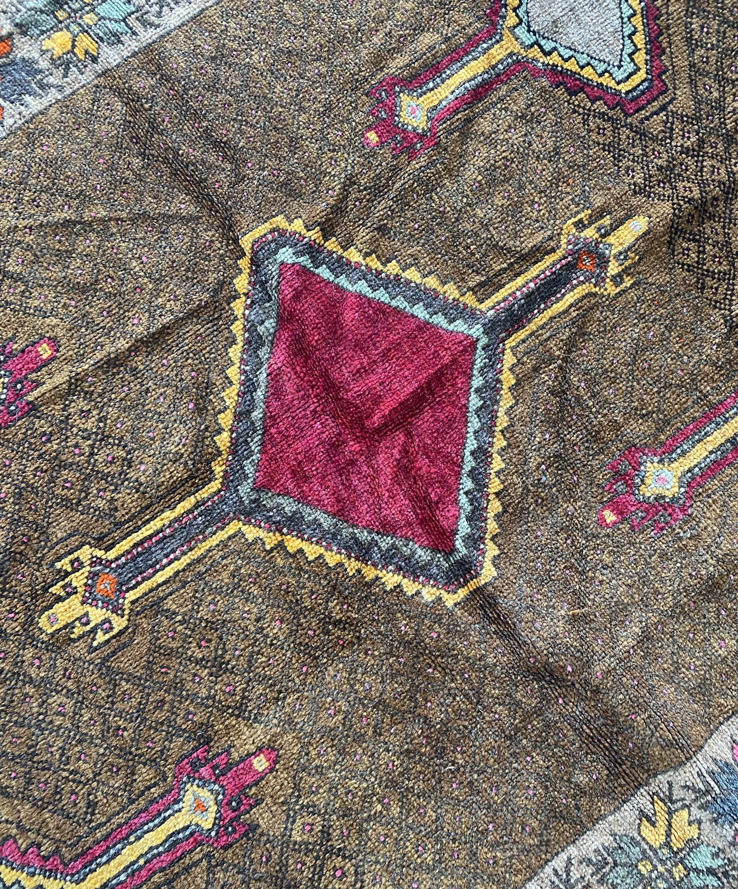 Vintage Kars Runner Rug