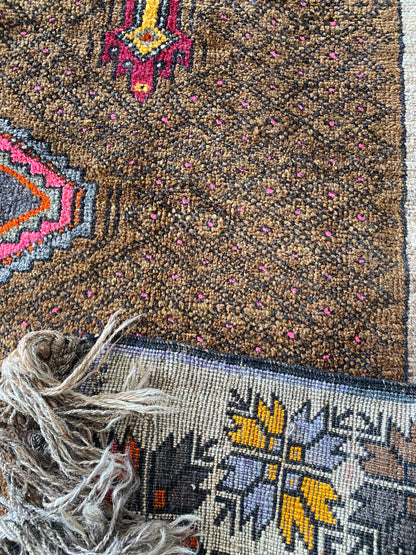 Vintage Kars Runner Rug