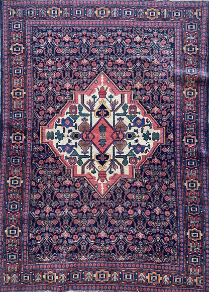 Antique Kurdish Senneh Rug, Museum Quality Collection Piece