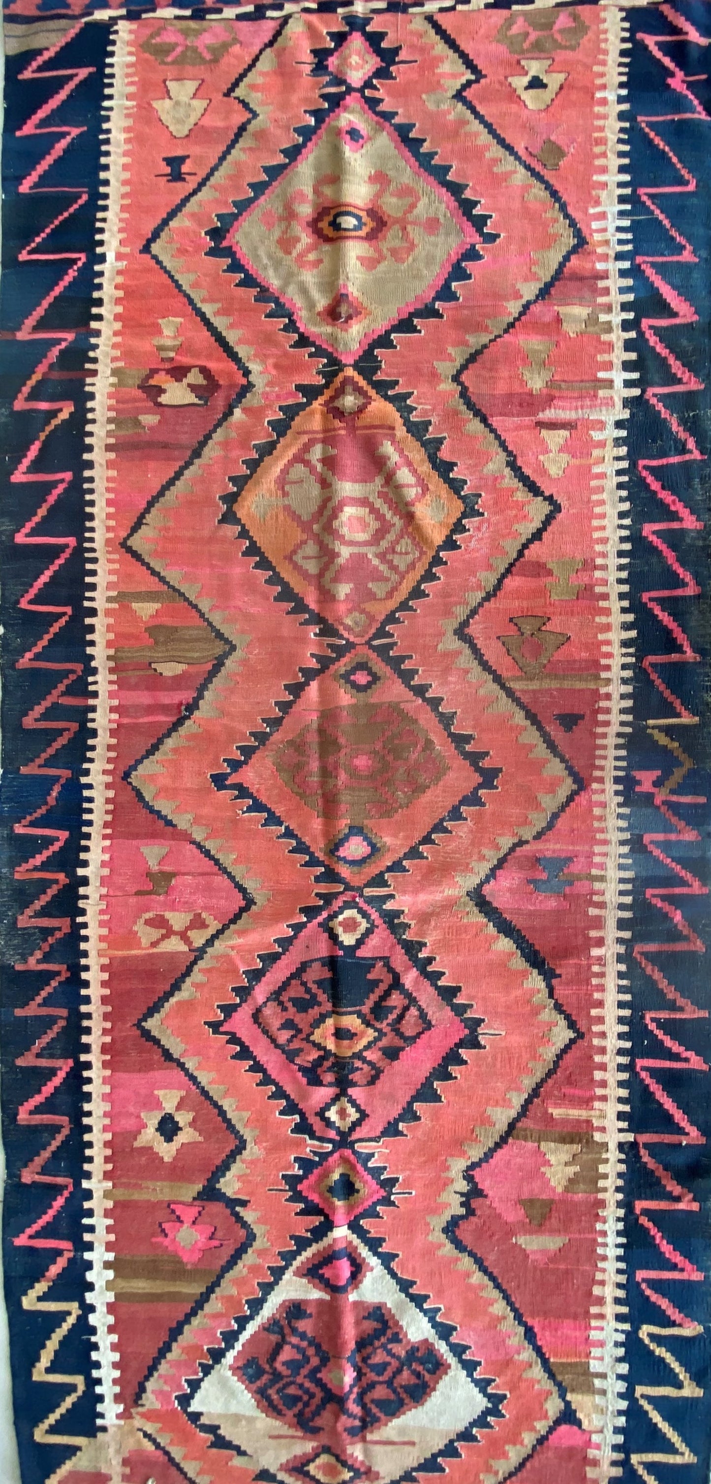 Antique Shirvan Kilim Long Rug