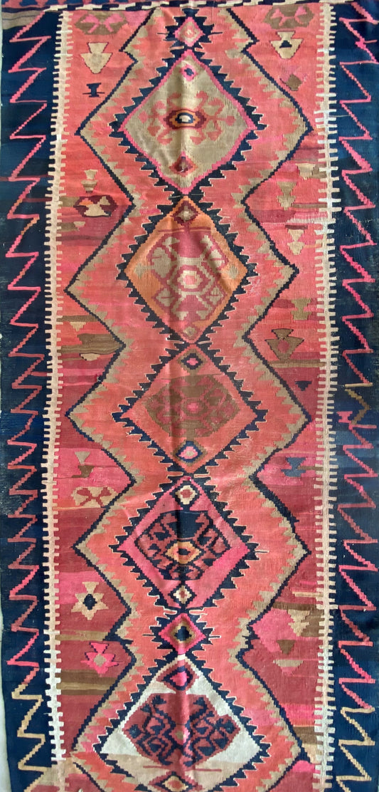 Antique Shirvan Kilim Long Rug