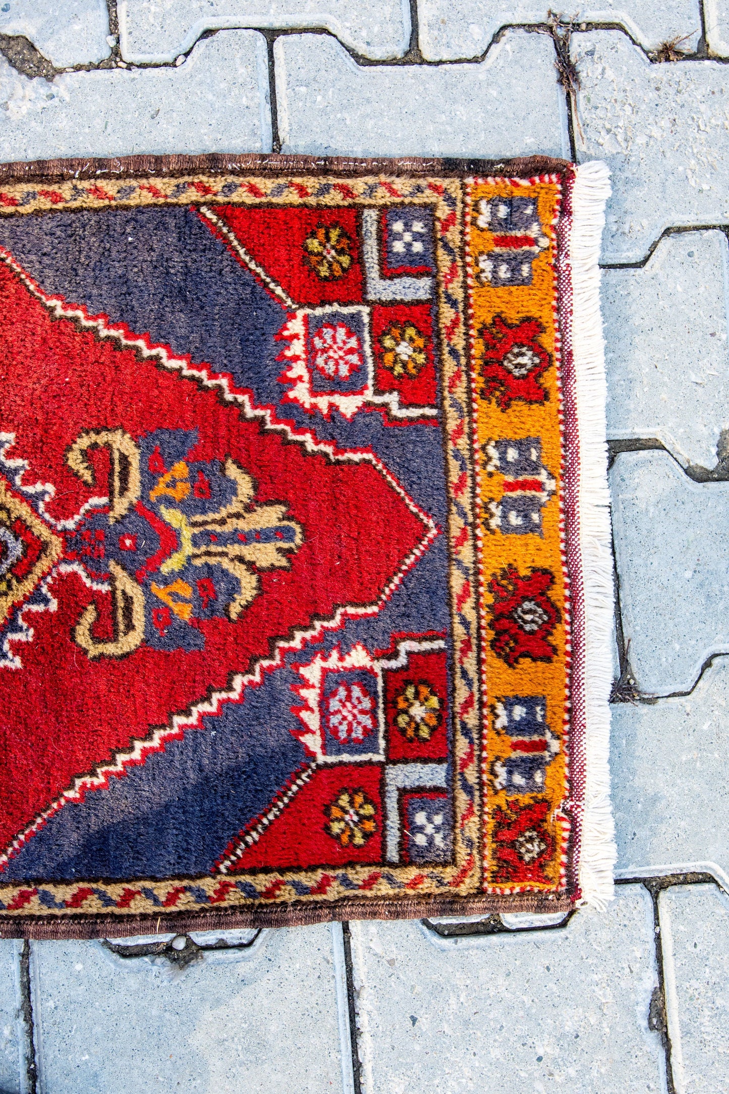 Vintage Turkish Yahyali Rug