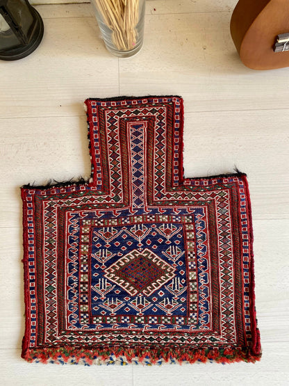 Antique Tribal Bakhtiari Salt Bag