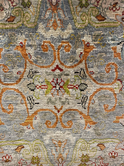 Tribal Wall Decor,Wall Hang Silk Rug,Small Hereke Rug,Framed Rug,Tulip Motif,Wall Hang Rug,Tapestry Rug,Original Hereke Rug,Turkish Silk Rug