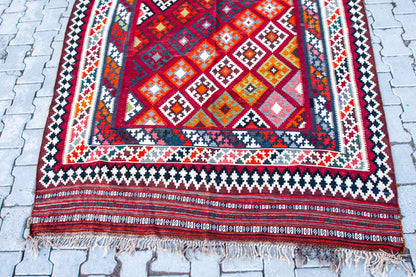 Antique Shiraz Kilim Rug6x10 Kilim Rug