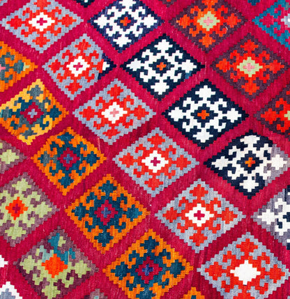 Antique Shiraz Kilim Rug