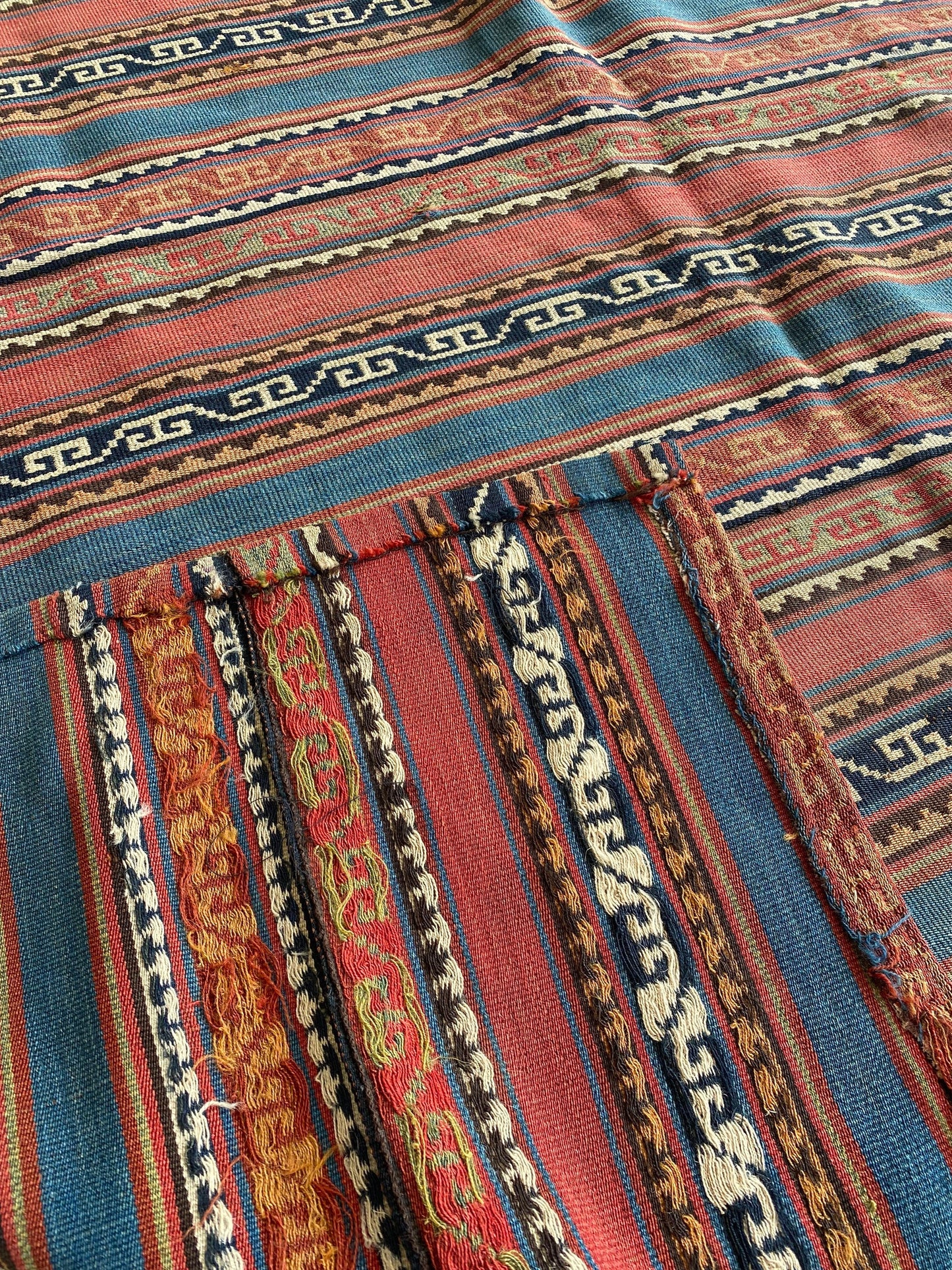 Caucasian Cicim Kilim. 4x5 Kilim Rug. Cicim Kilim. Antique Cicim Kilim.