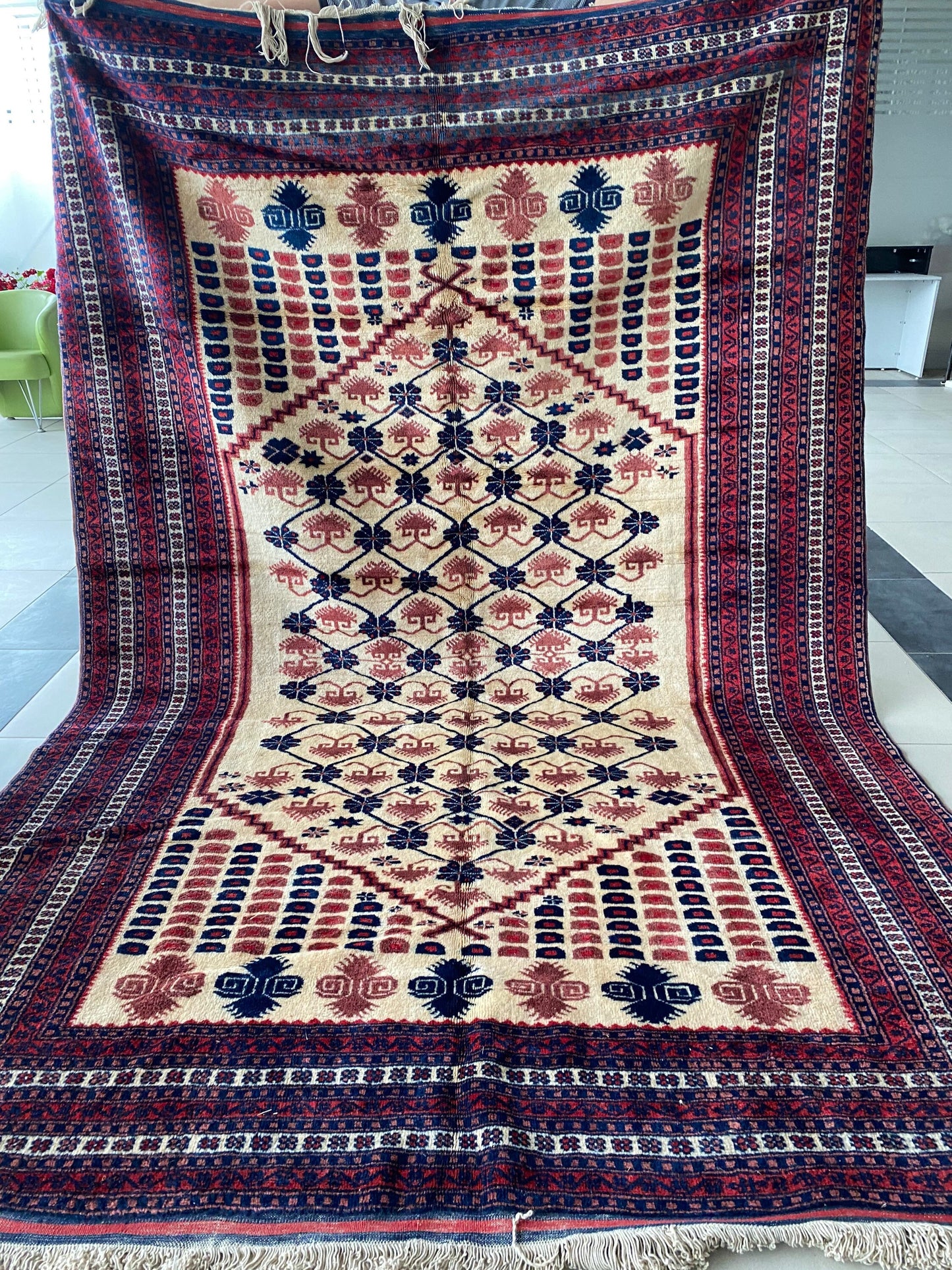 Vintage Anatolian Yagcibedir Rug