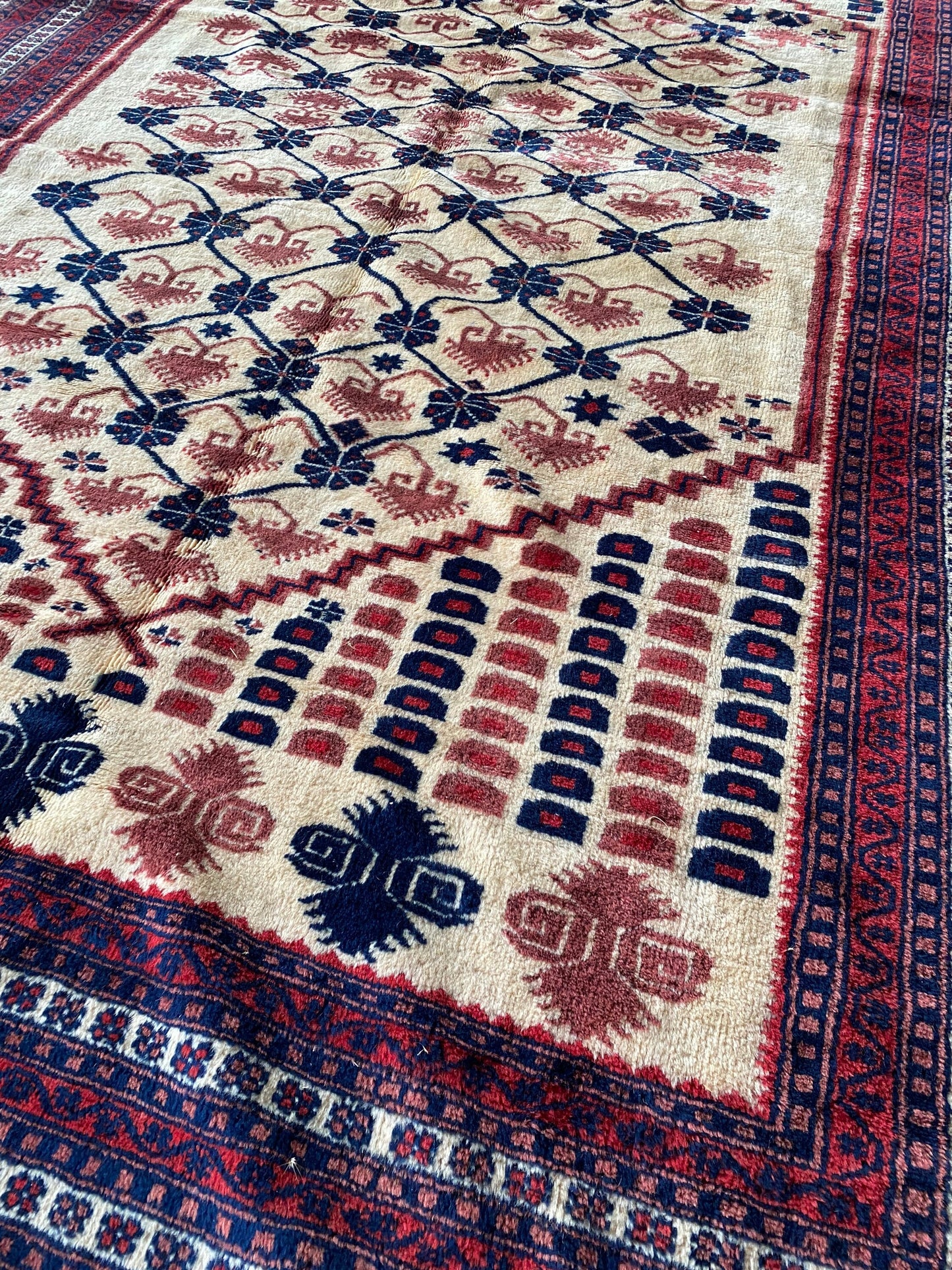 Vintage Anatolian Yagcibedir Rug