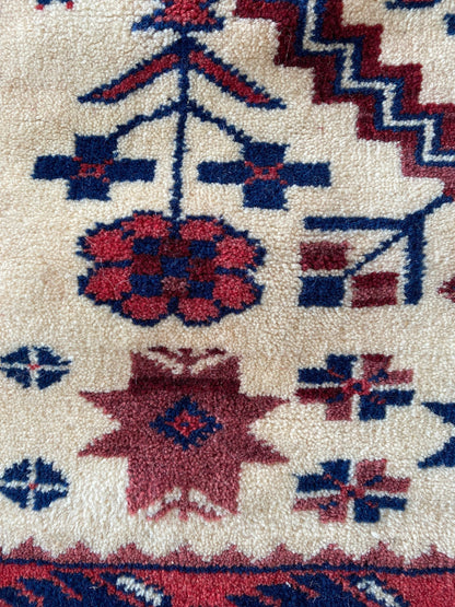 Yagcibedir Rug, 2x7 Vintage Runner Rug