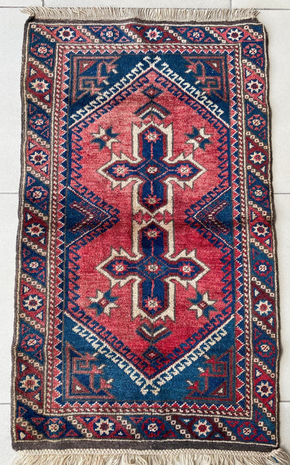 Dosemealti Rug, 2x4 Vintage Rug