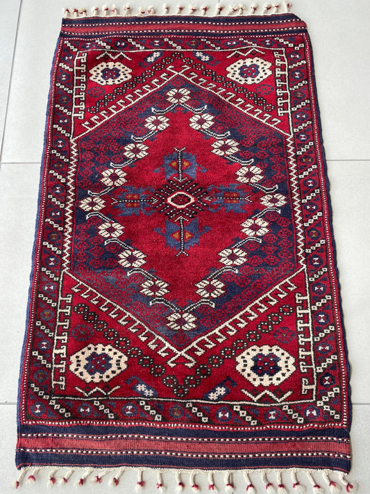 Bergama Rug,Vintage Anatolian Rug,2x4 Rug,Bergama Carpet, Anatolian Rug,Pergamon Rug,Bergama Kiz Rug