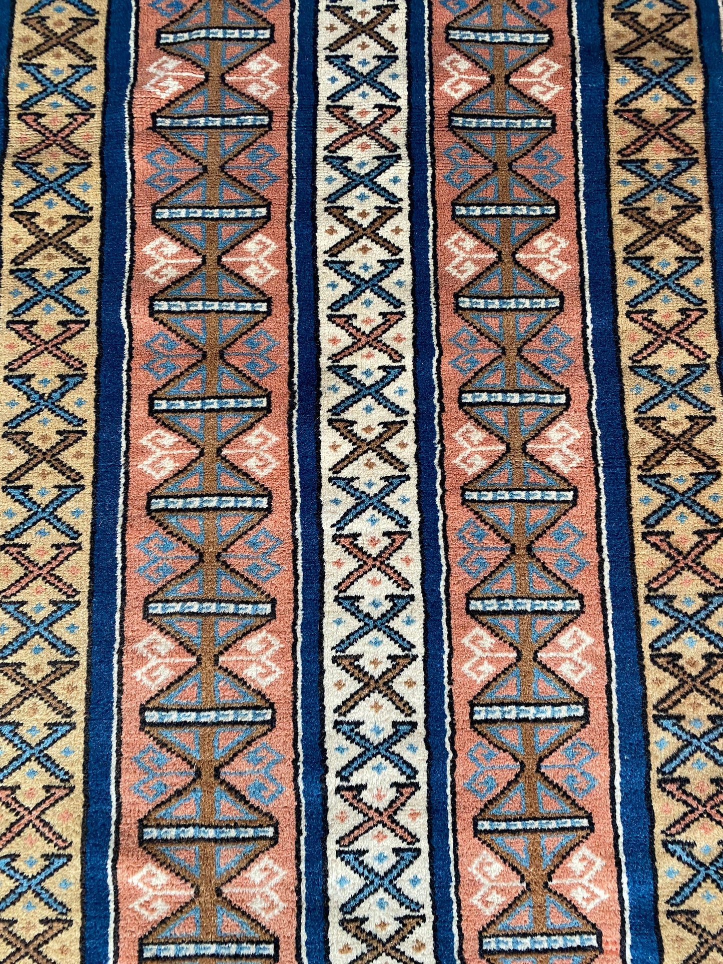 Vintage Turkish Milas Rug