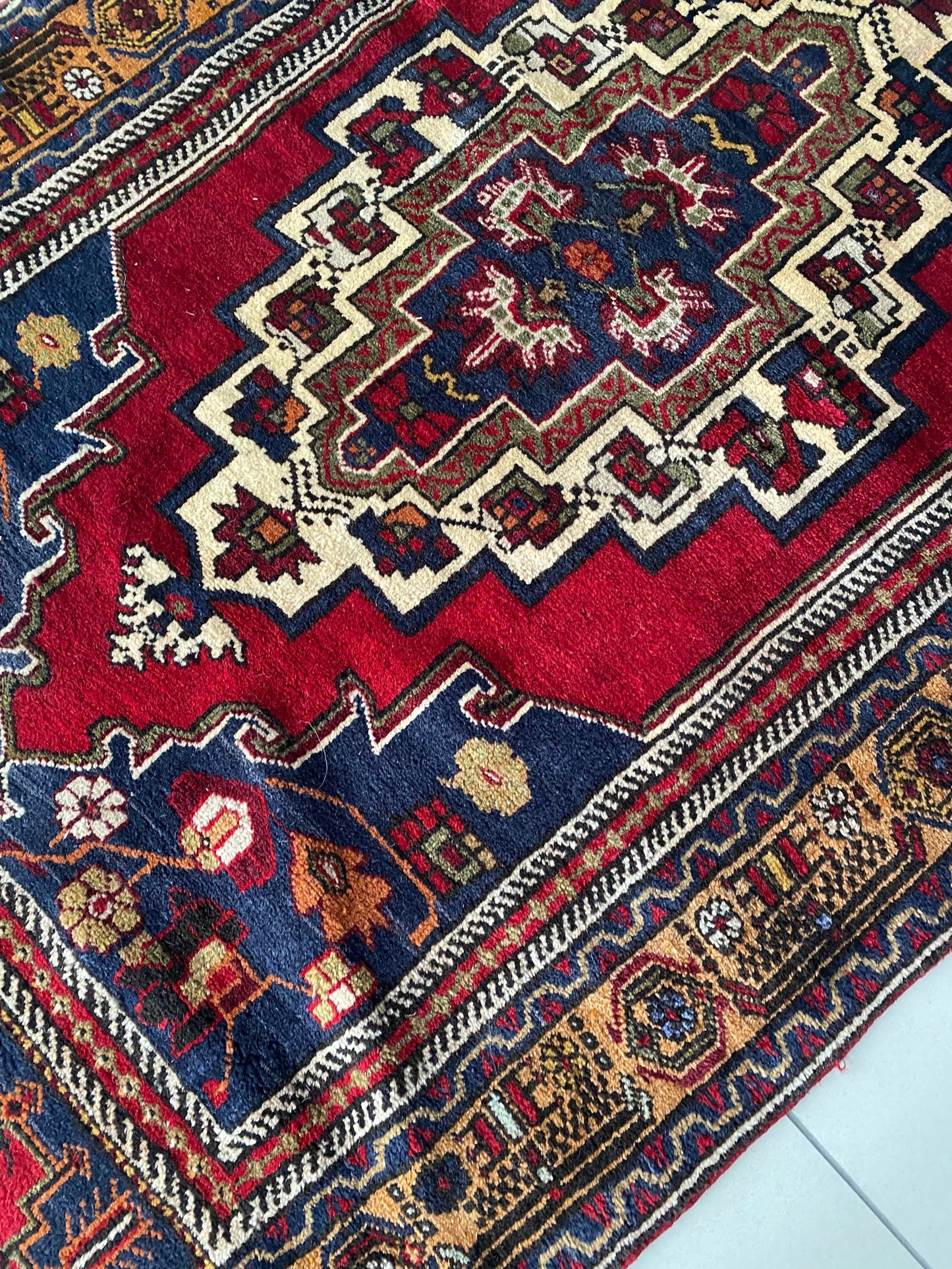 Turkish Vintage Rug, Yahyali Rug, Tribal Rug, 3x6 Rug,Ethnic Rug, Oriental Rug, Handwoven Rug, Nomadic Rug,Rug for Living Room, Kitchen Rug