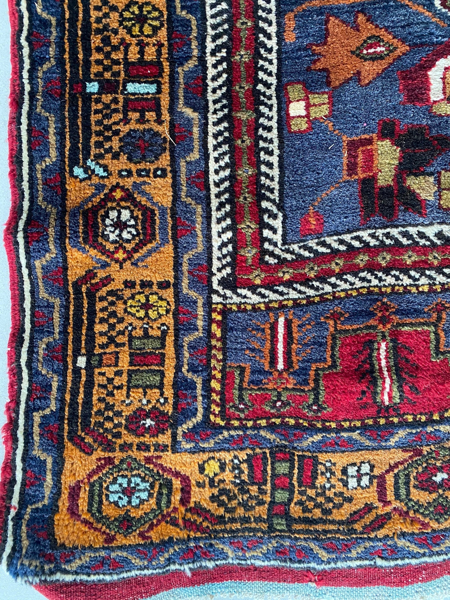 Vintage Turkish Yahyali Rug