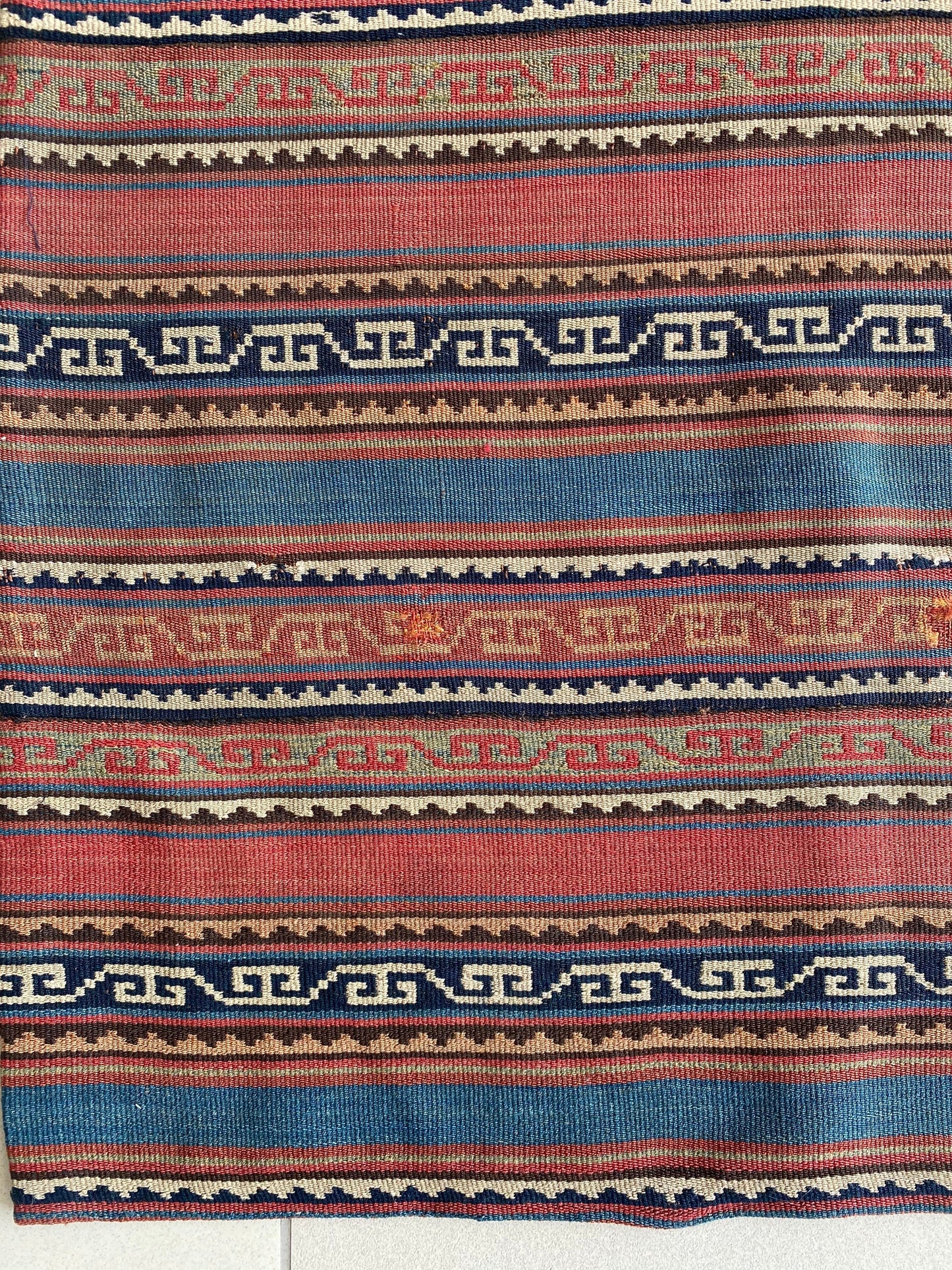 Caucasian Cicim Kilim. 4x5 Kilim Rug. Cicim Kilim. Antique Cicim Kilim.