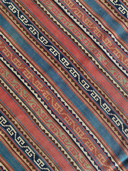 Caucasian Cicim Kilim. 4x5 Kilim Rug. Cicim Kilim. Antique Cicim Kilim.